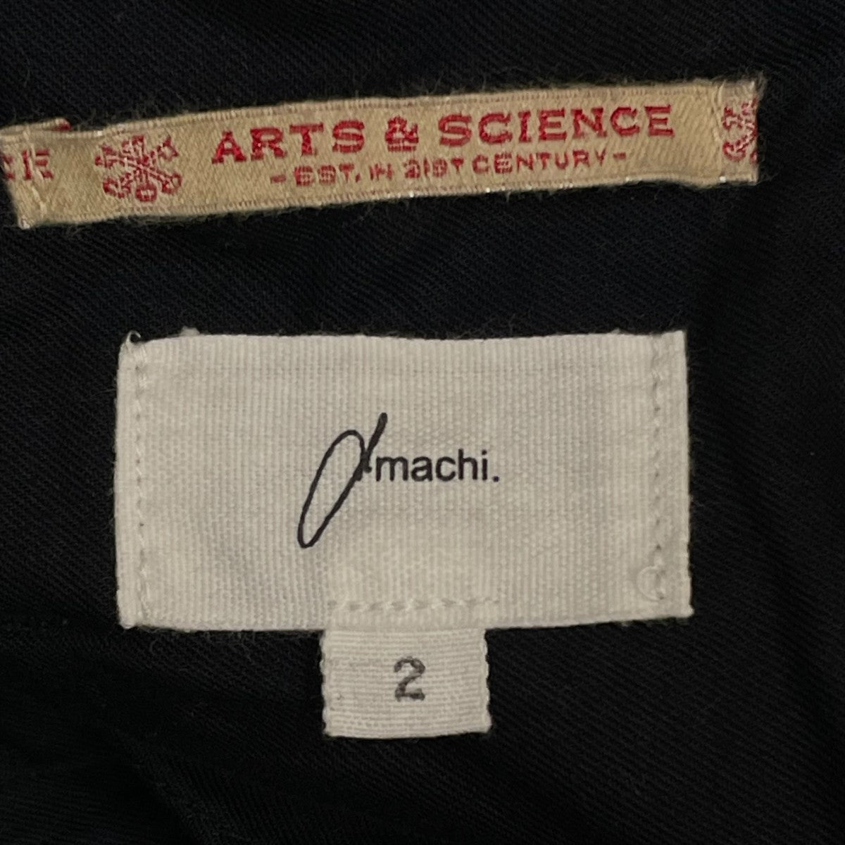 ARTS＆SCIENCE×amachi． ワークパンツ ネイビー サイズ 2