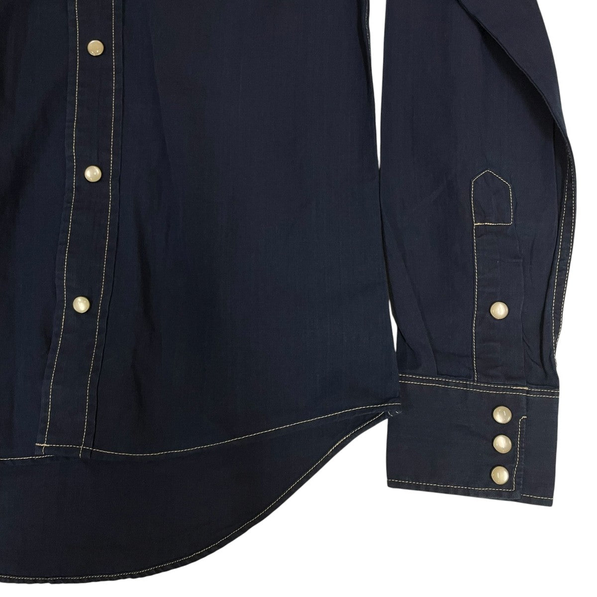 RRL(ダブルアールエル) 長袖シャツ47471 47471 ネイビー サイズ XS