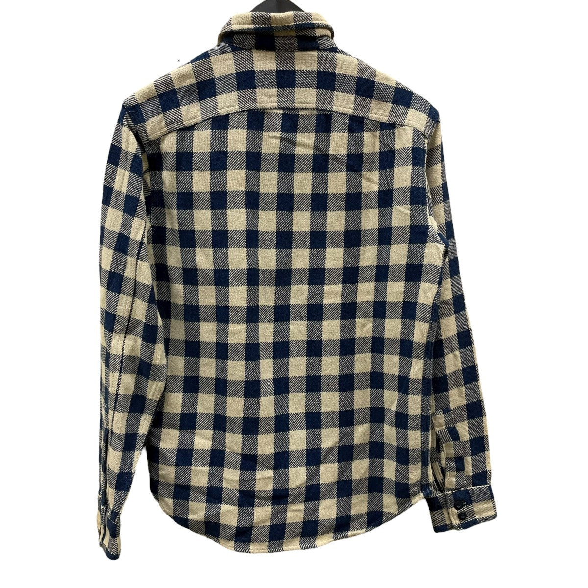 長袖チェックシャツ65978