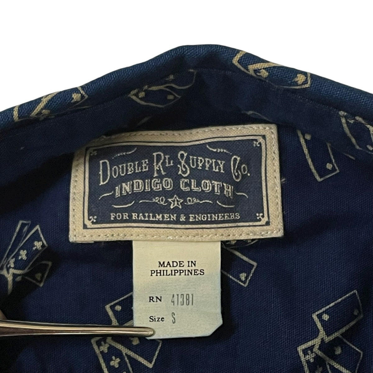 総柄長袖シャツ4700500154