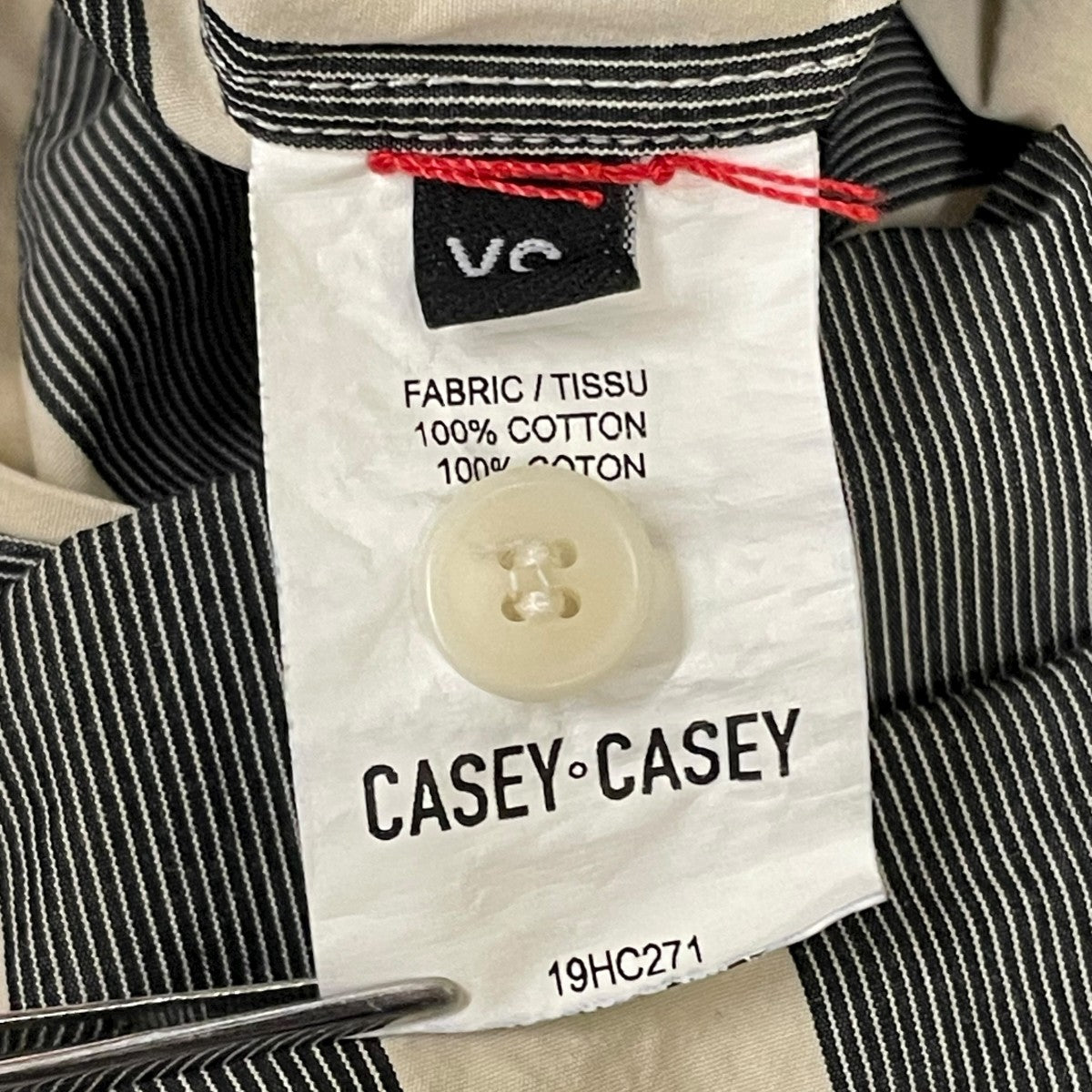 CASEY CASEY 長袖シャツ19HC271 古着・中古-6枚目のアイテム画像