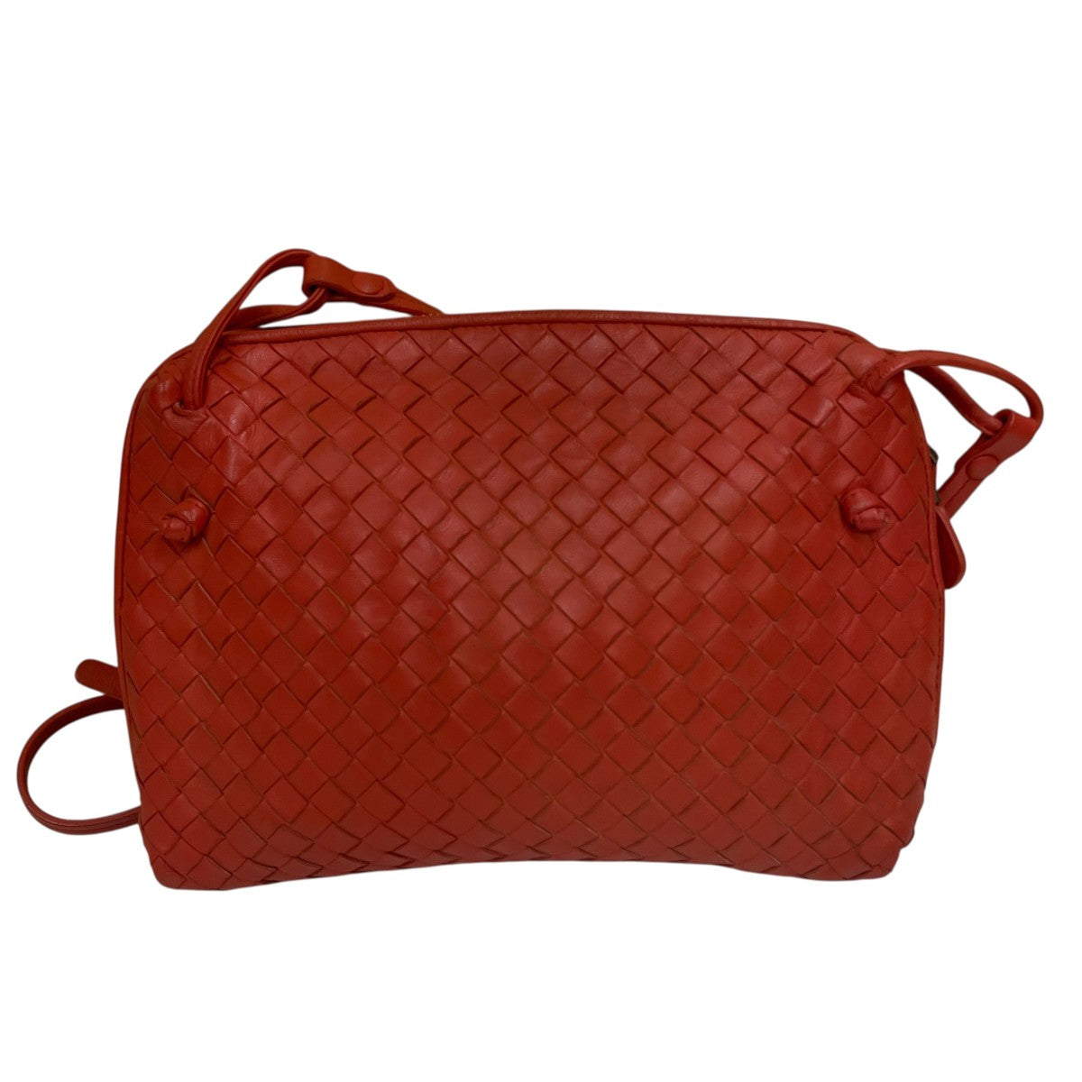 BOTTEGA VENETA イントレチャートレザーショルダーバッグ245354 古着・中古-3枚目のアイテム画像