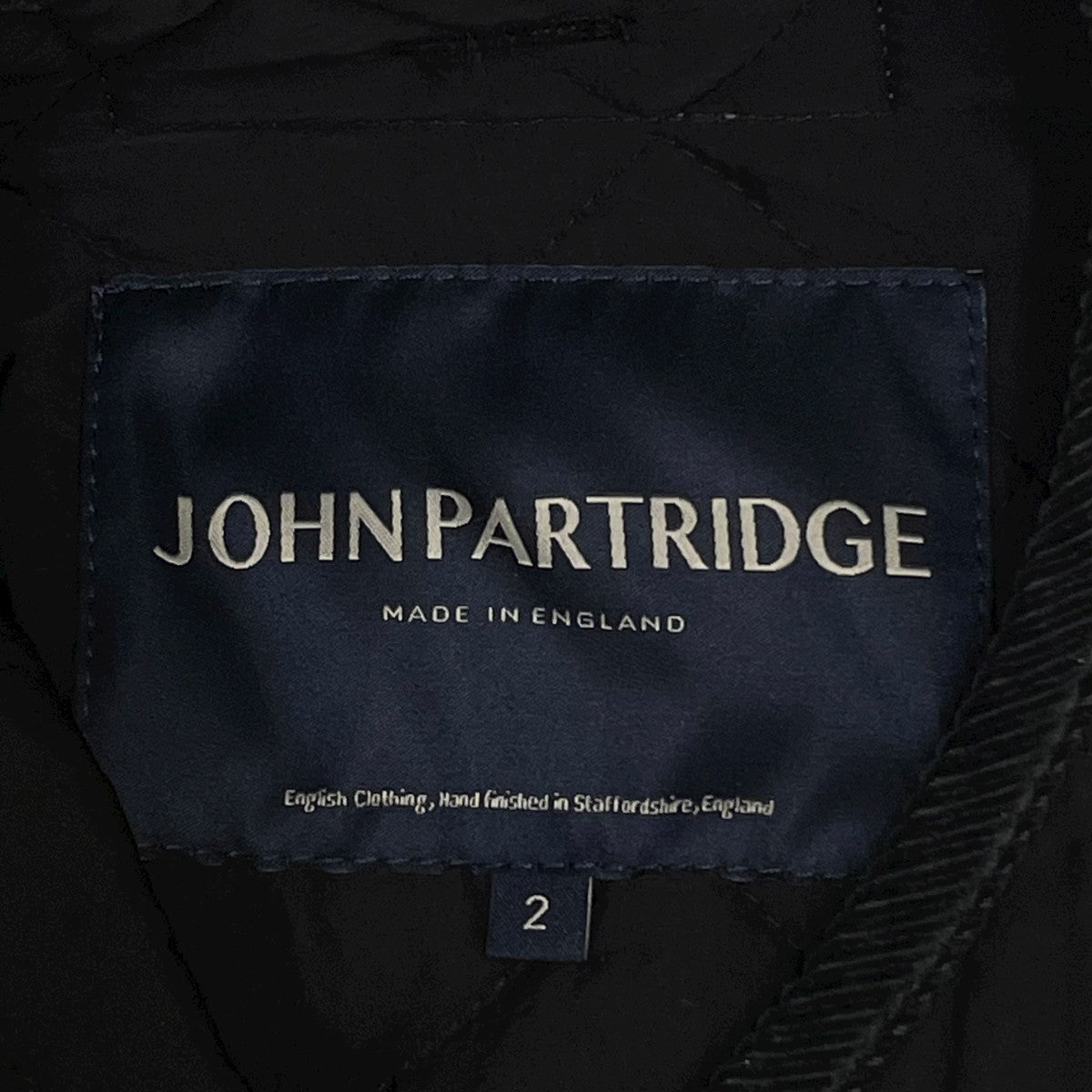 John Partridge キルティングベスト 古着・中古-6枚目のアイテム画像