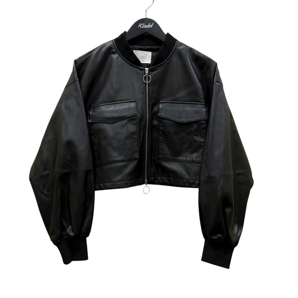 HARE フェイクレザードルマントラックジャケット HARE（ハレ）の「フェイクレザードルマントラックジャケット(HARE