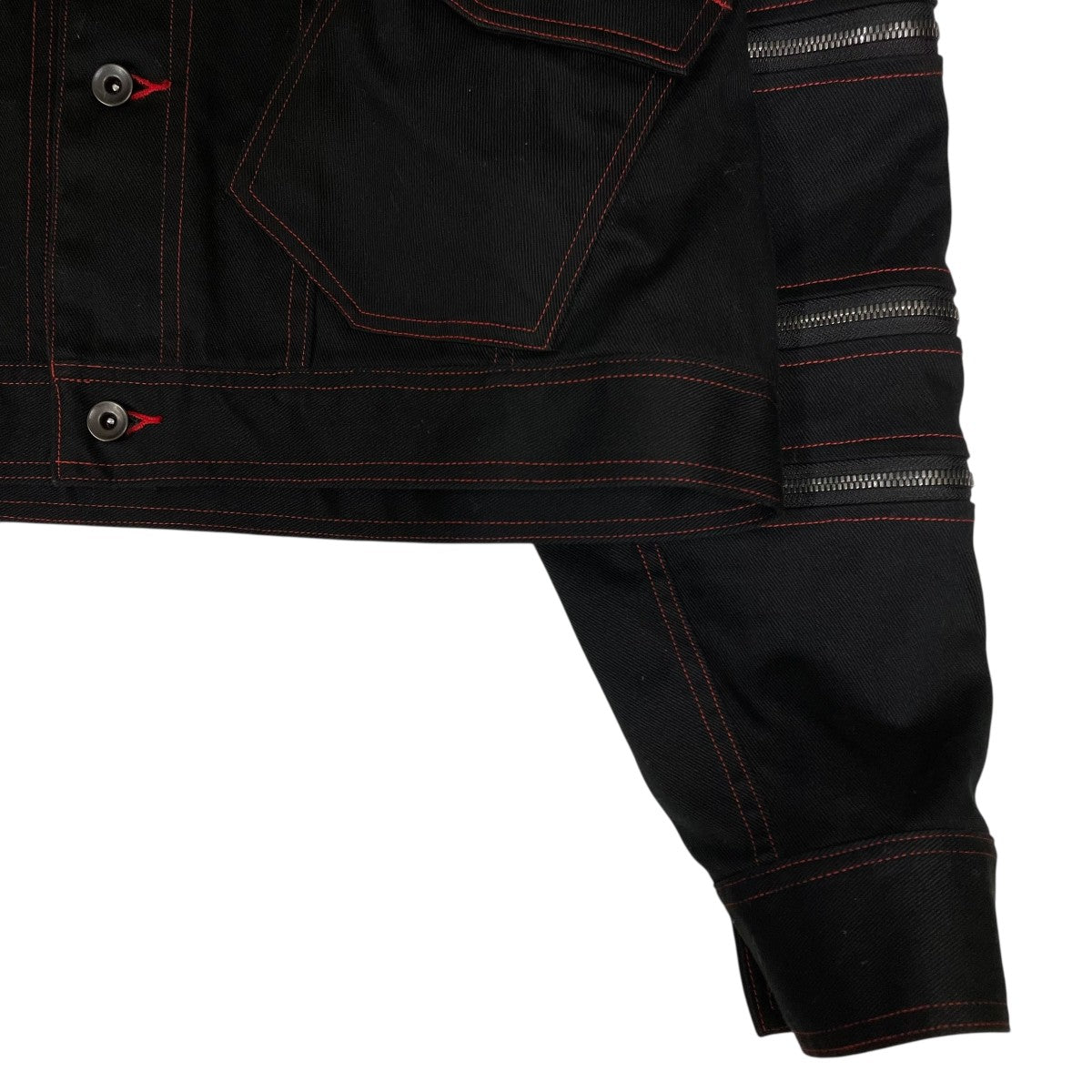 SHAREEF ZIP-SLEEVE SHORT BLOUZONジップ袖短丈ブルゾン20311006 古着・中古-4枚目のアイテム画像