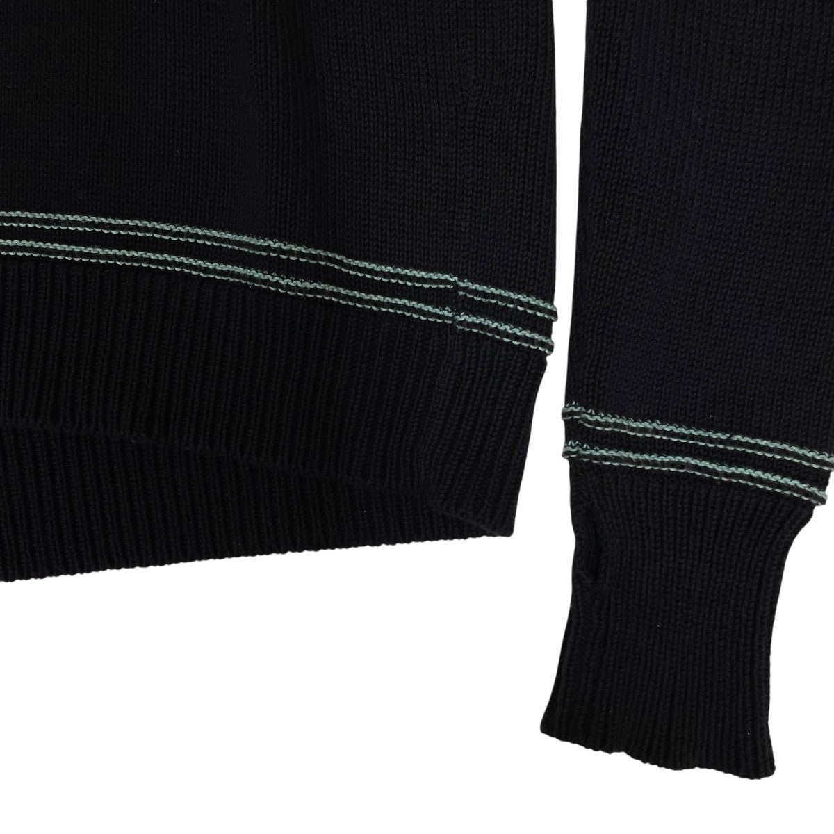 MARNI 23SSフィンガーホール ロゴコットンニットセーターGCMG0293Q0 古着・中古-4枚目のアイテム画像