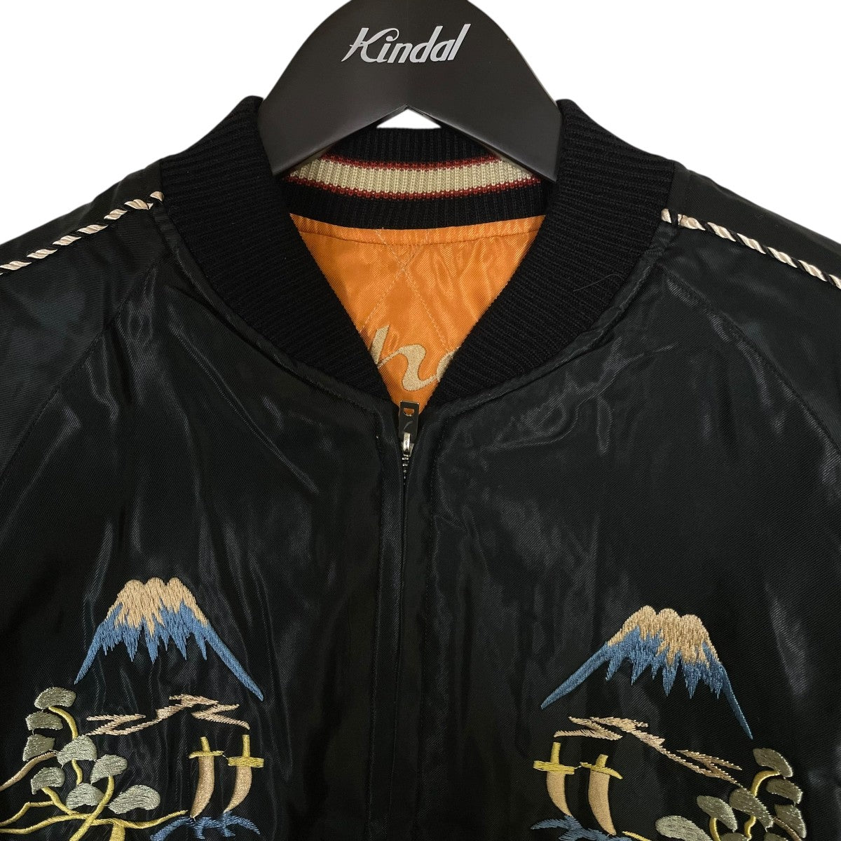 テーラー東洋 Acetate Quilted Souvenir JacketスカジャンTT15791 古着・中古-5枚目のアイテム画像