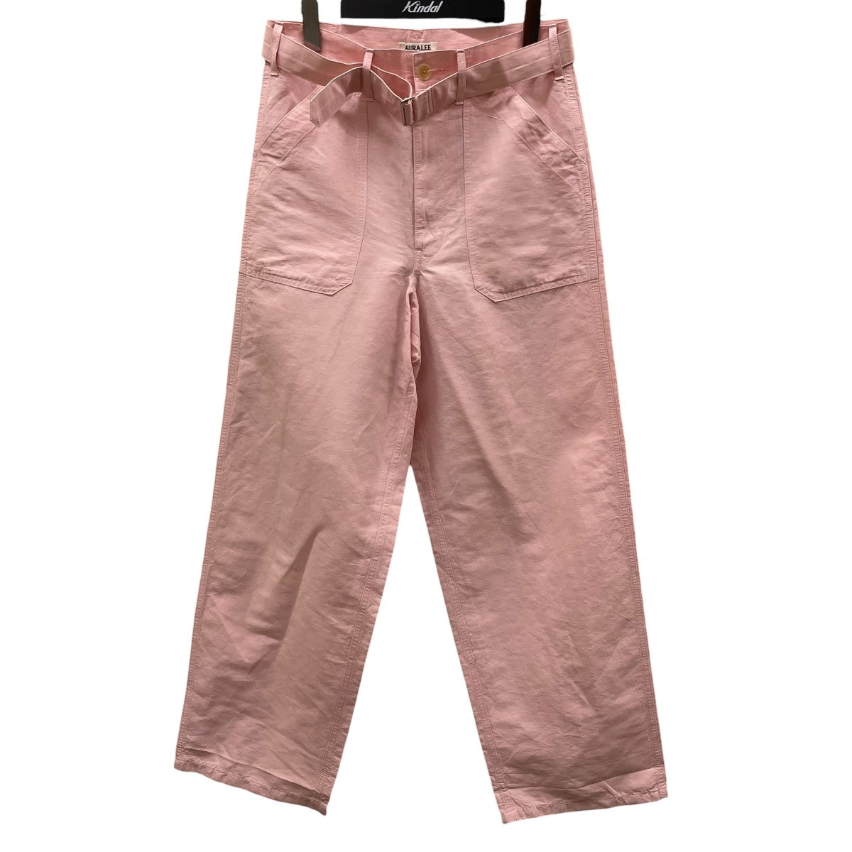 AURALEE(オーラリー) HIGH DENSITY FINX LINEN WEATHER PANTS