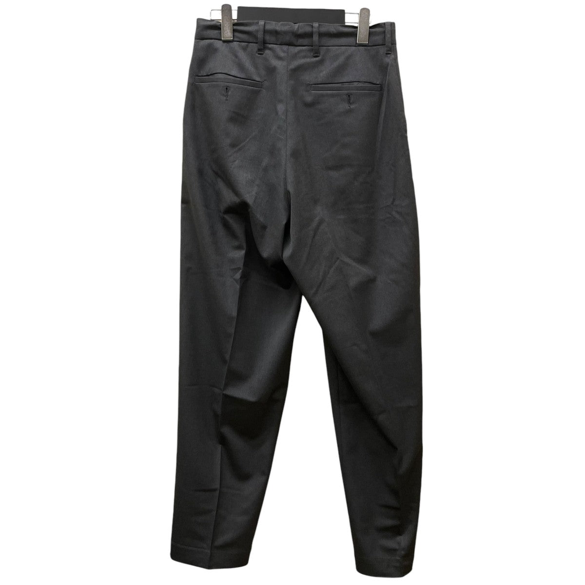 mfpen スラックス mfpen(エムエフペン) ストライプワイドスラックスパンツ ブラウン