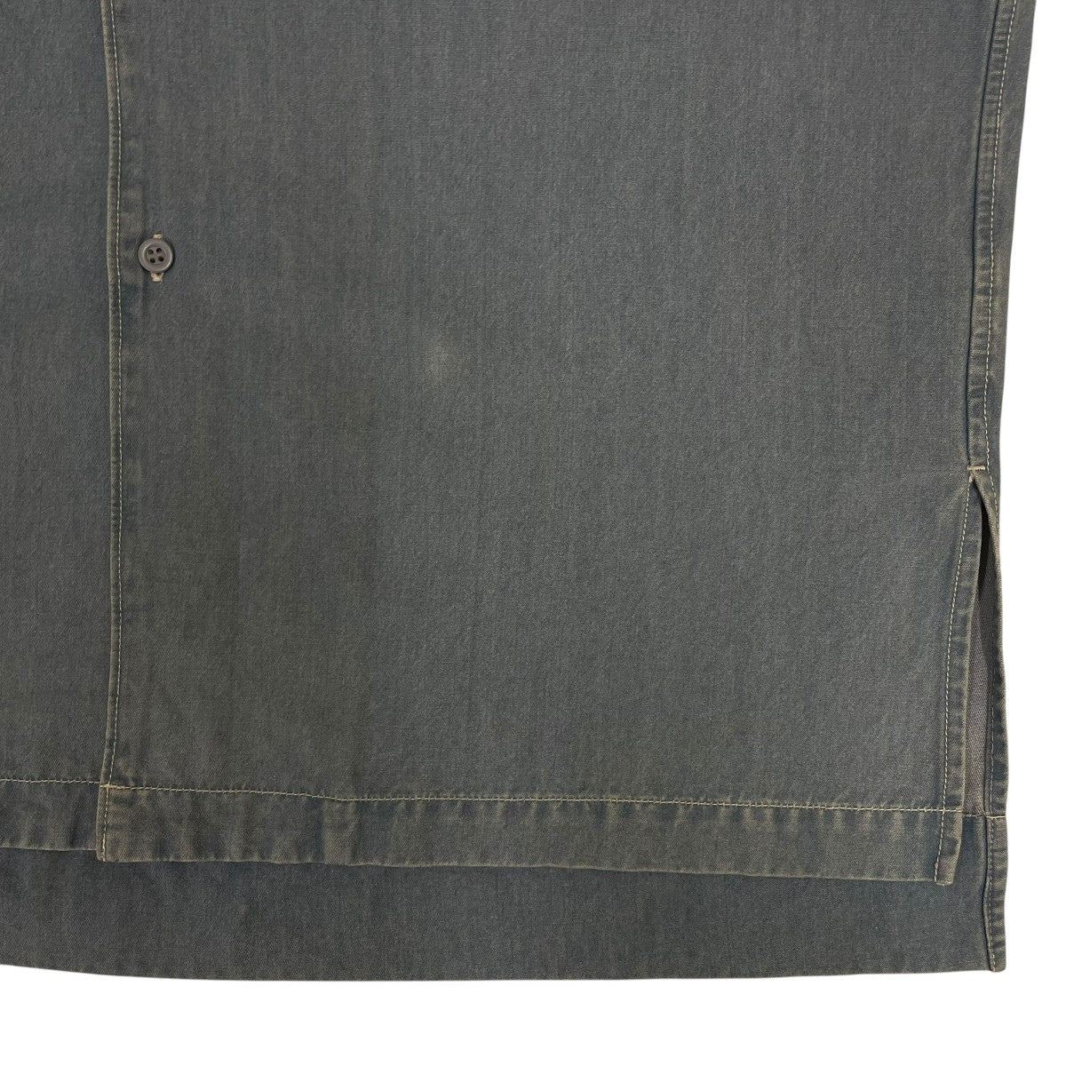 ACNE STUDIOS ELM DENIMオープンカラー デニムシャツ 半袖シャツ コットンシャツ214166 古着・中古-4枚目のアイテム画像