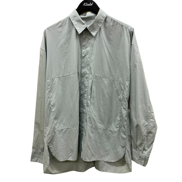 POLYPLOID(ポリプロイド) 長袖シャツ06-C-08 06-C-08 ブルー サイズ 2