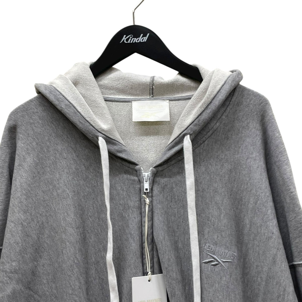 Hed Mayner×REEBOK ZIPPED HOODIEジップパーカーRMBD007C99FAB001