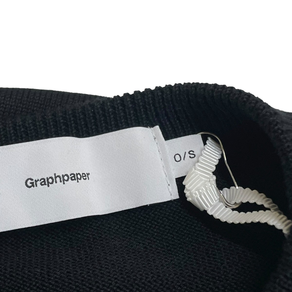 Suvin Cotton Oversized L S Crew Neck KnitクルーネックニットGU241-80251B