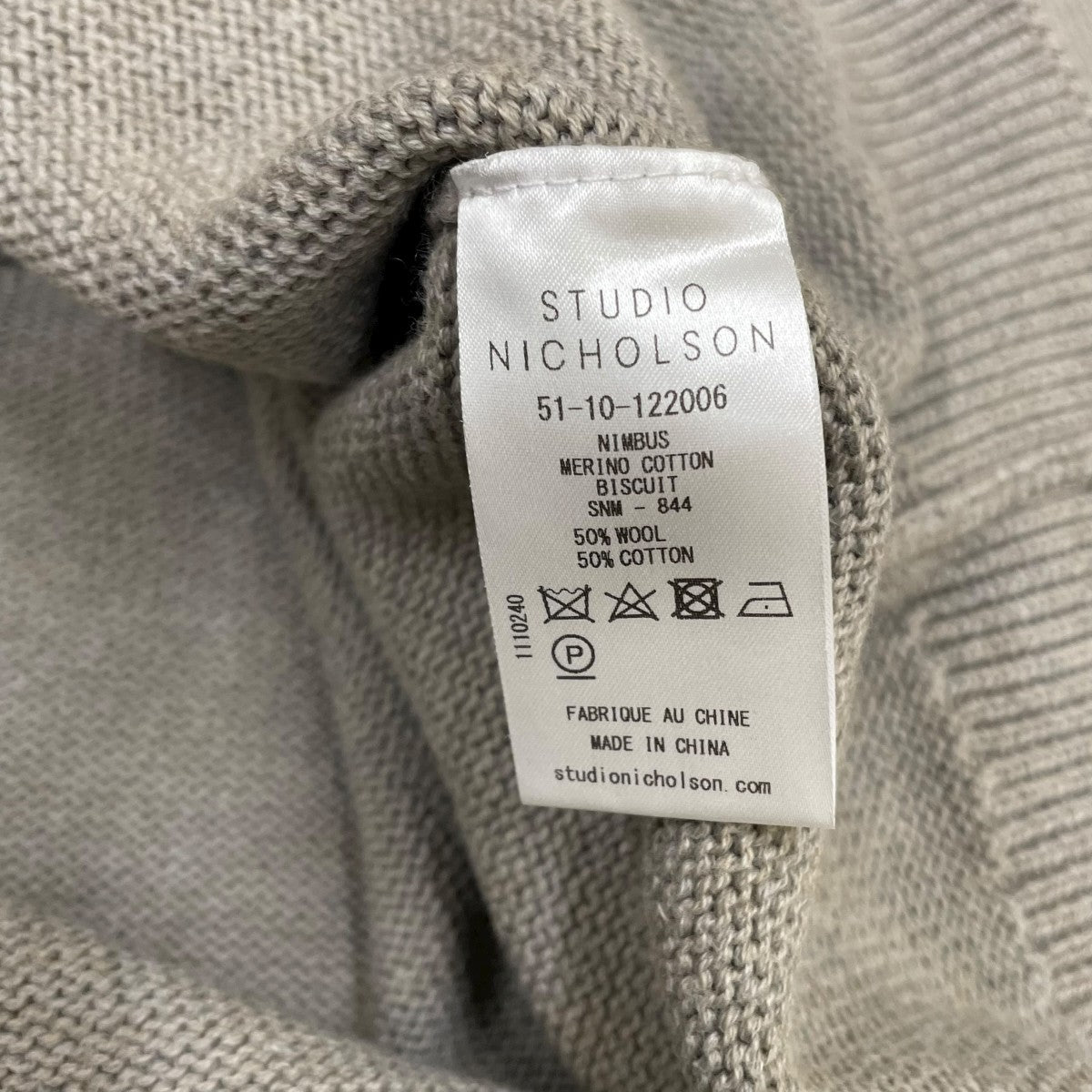 クルーネックニット51-10-122006