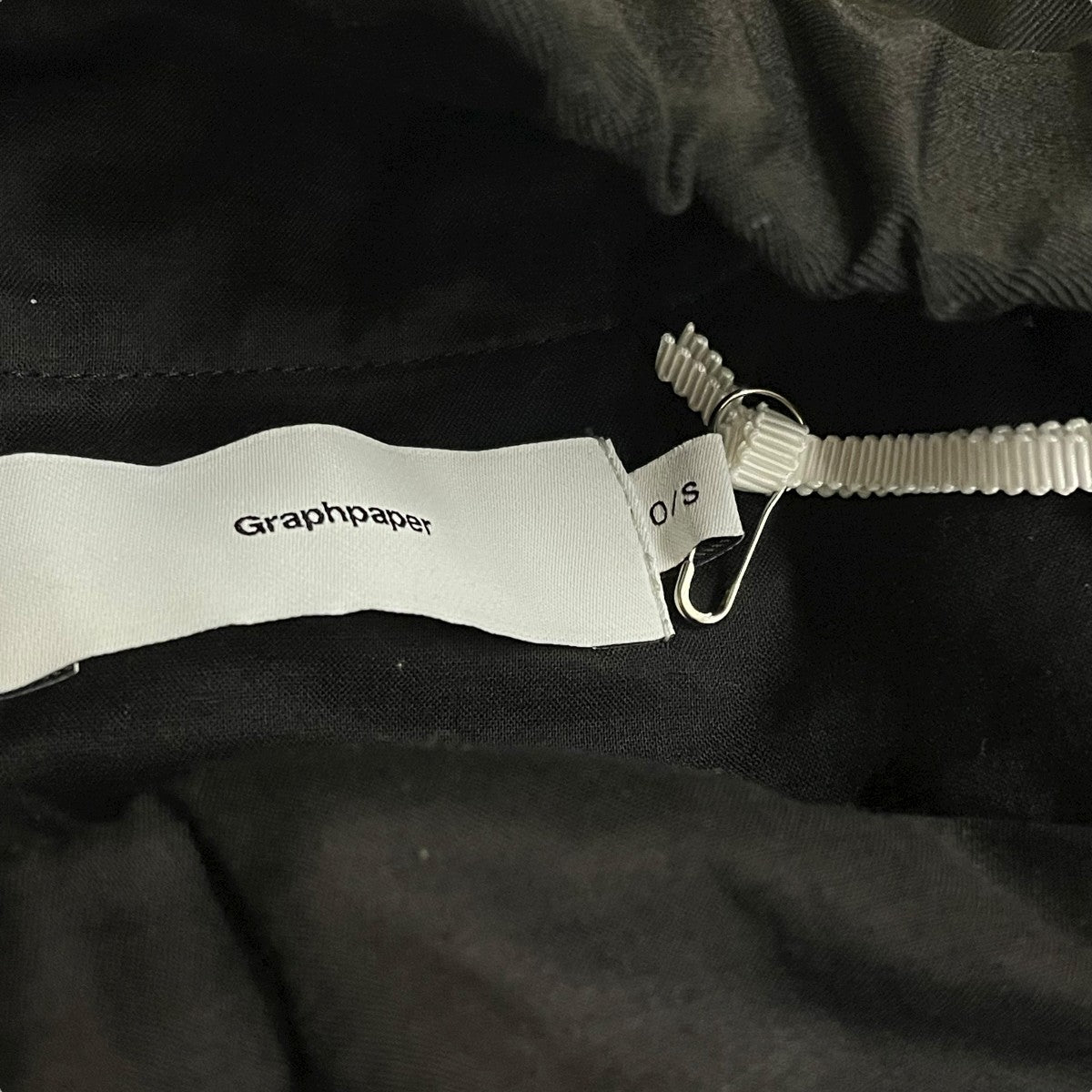 Scale Off Wool Wide Tapered Chef PantsシェフパンツGM241-40174B