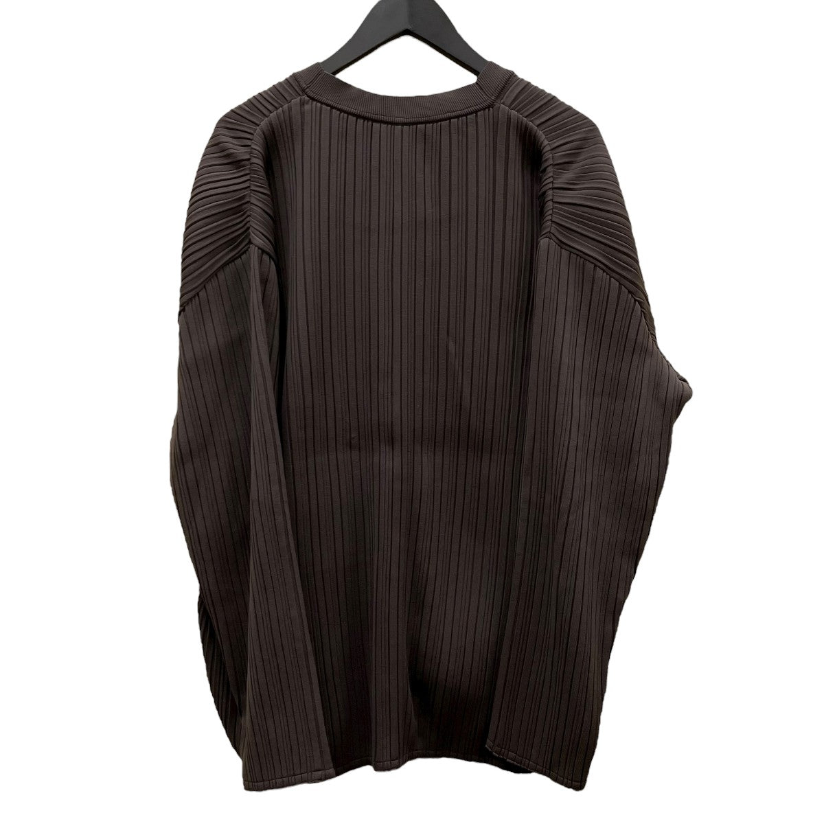 22SSPLEATED KNIT CARDIGANカーディガンYK22SS0358S