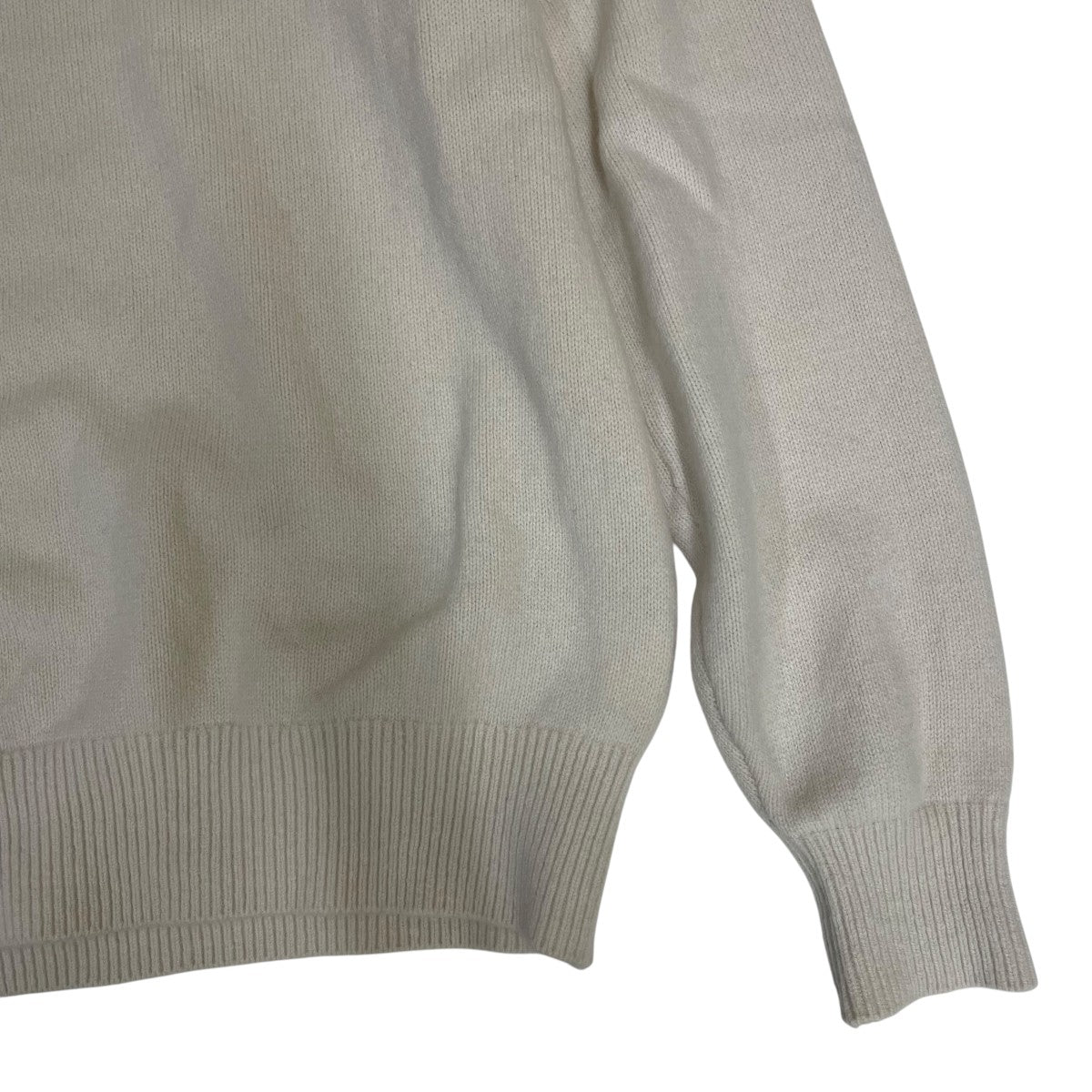 ウールクルーネックニットセーター24080900372040