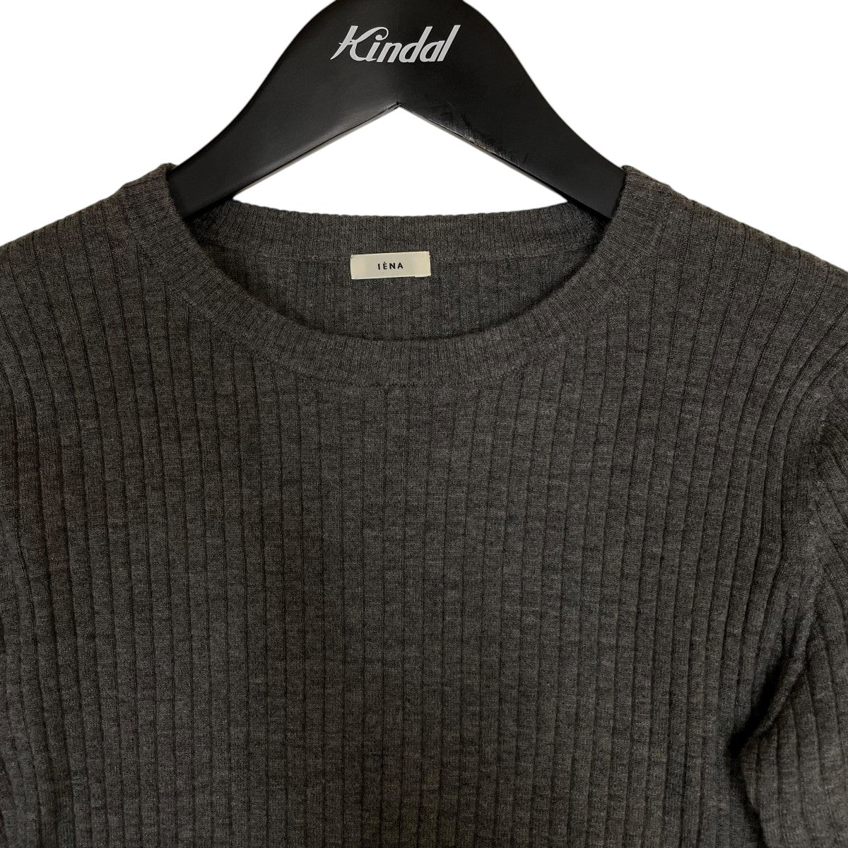 ウールクルーネックニットセーター24080900701030