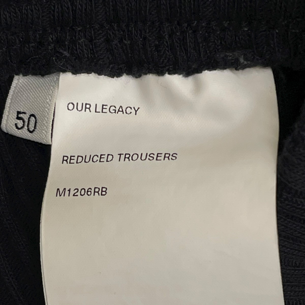 REDUCED TROUSERS プリーツイージーパンツM1206RB