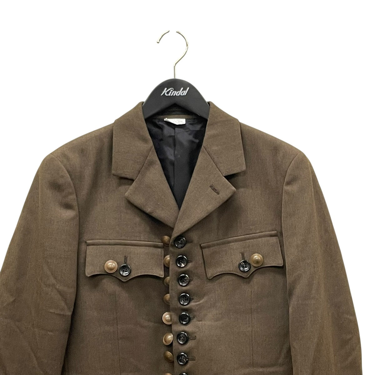 AD2025 Men’s Wool Blazer BrownテーラードジャケットPP J004