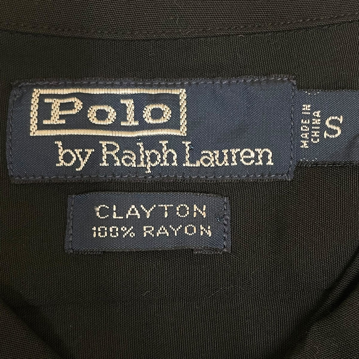 POLO RALPH LAUREN 90s ドラゴン クレイトンオープンカラーシャツ 古着・中古-5枚目のアイテム画像