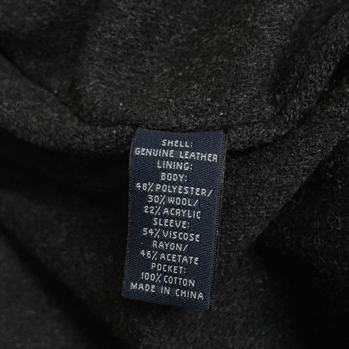 BROOKS BROTHERS(ブルックスブラザーズ) レザージャケット ブラック