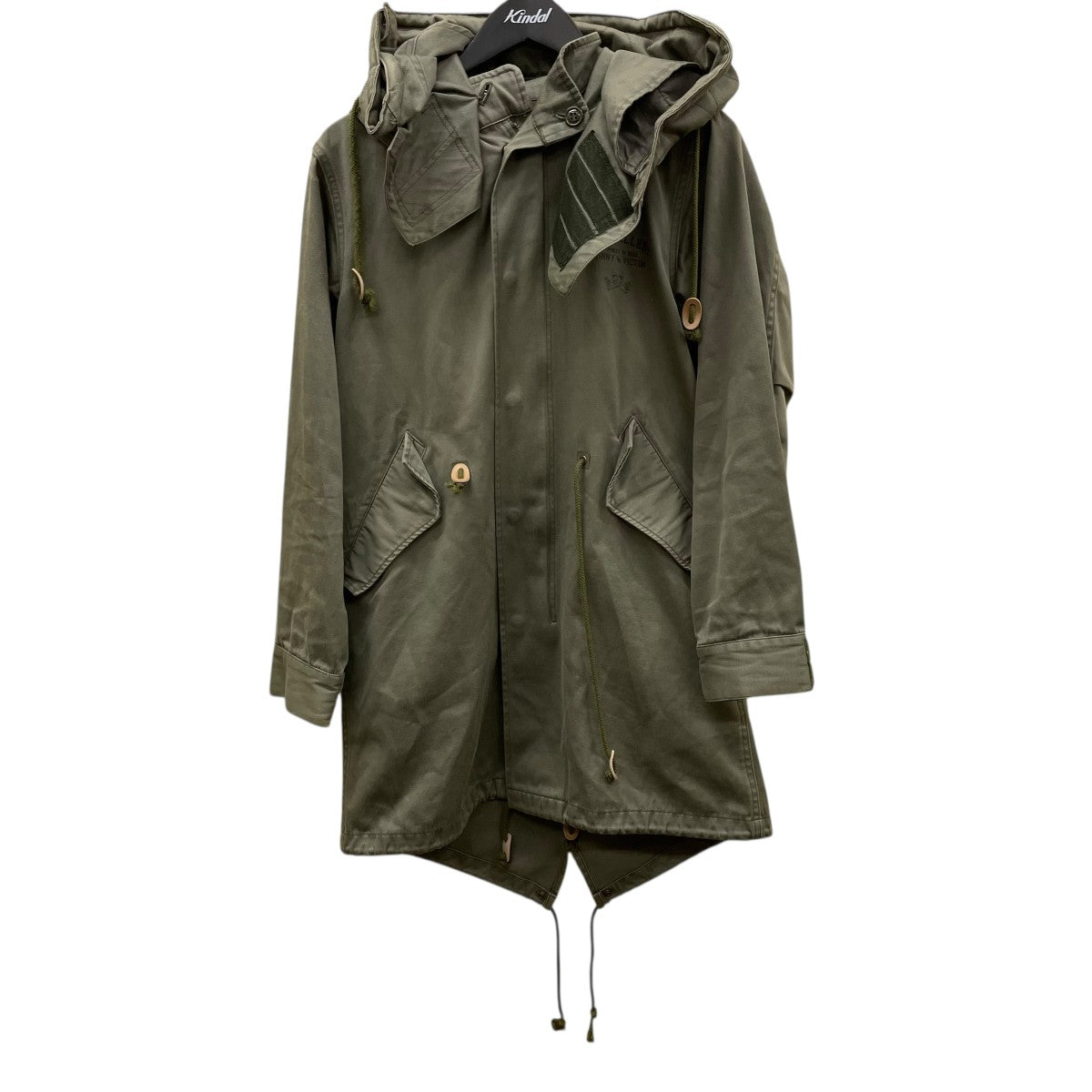 RUDE GALLERY(ルードギャラリー) ピンバッジ付きモッズコートIDENTITY