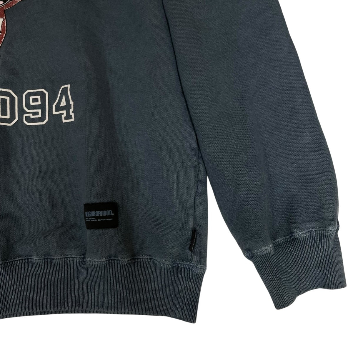 PIGMENT DYED SWEAT SHIRTピグメント加工クルーネックスウェット24UNNH CSM01