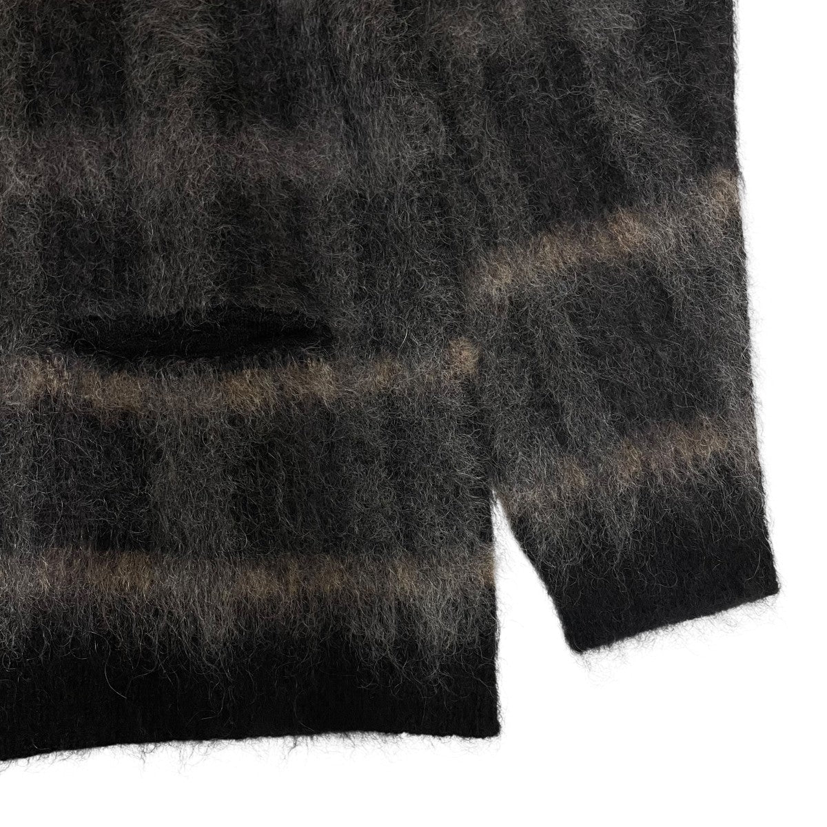 モヘヤ ミックス プレイド カーディガン25080470182030