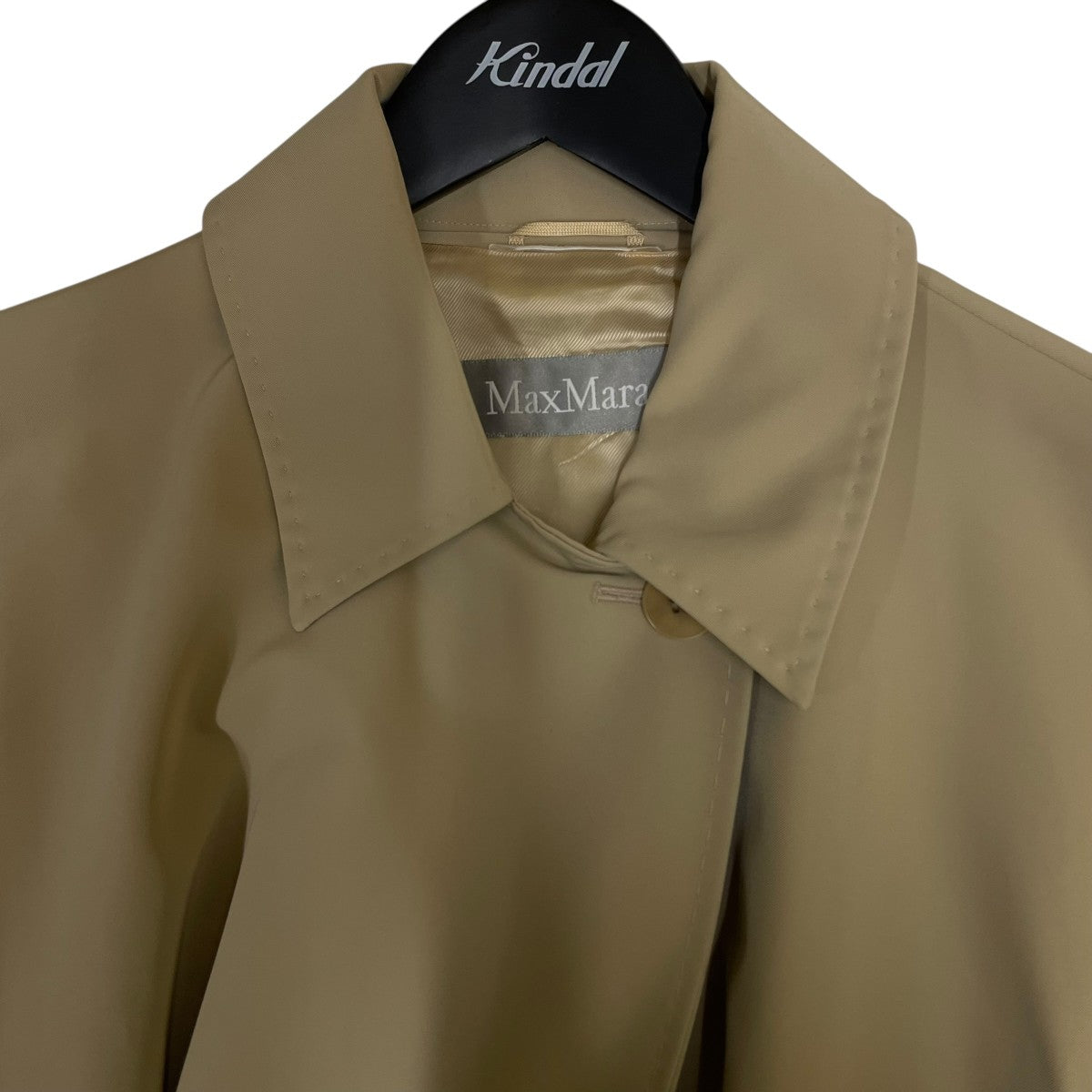 MaxMara(マックスマーラ) ステンカラーコート ベージュ サイズ 42
