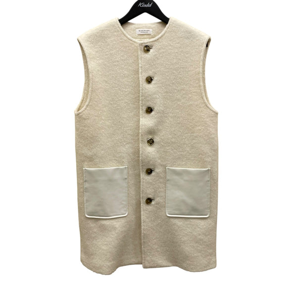 MACPHEE(マカフィー) シープパイル クルーネックジレジレ12-07-34