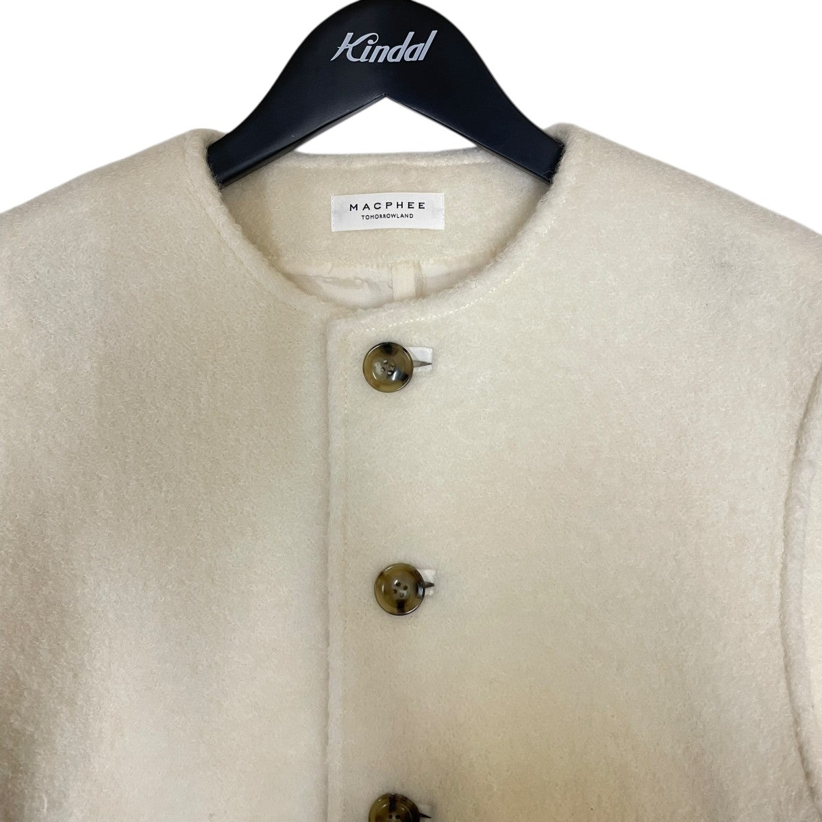 MACPHEE(マカフィー) シープパイル クルーネックジレジレ12-07-34