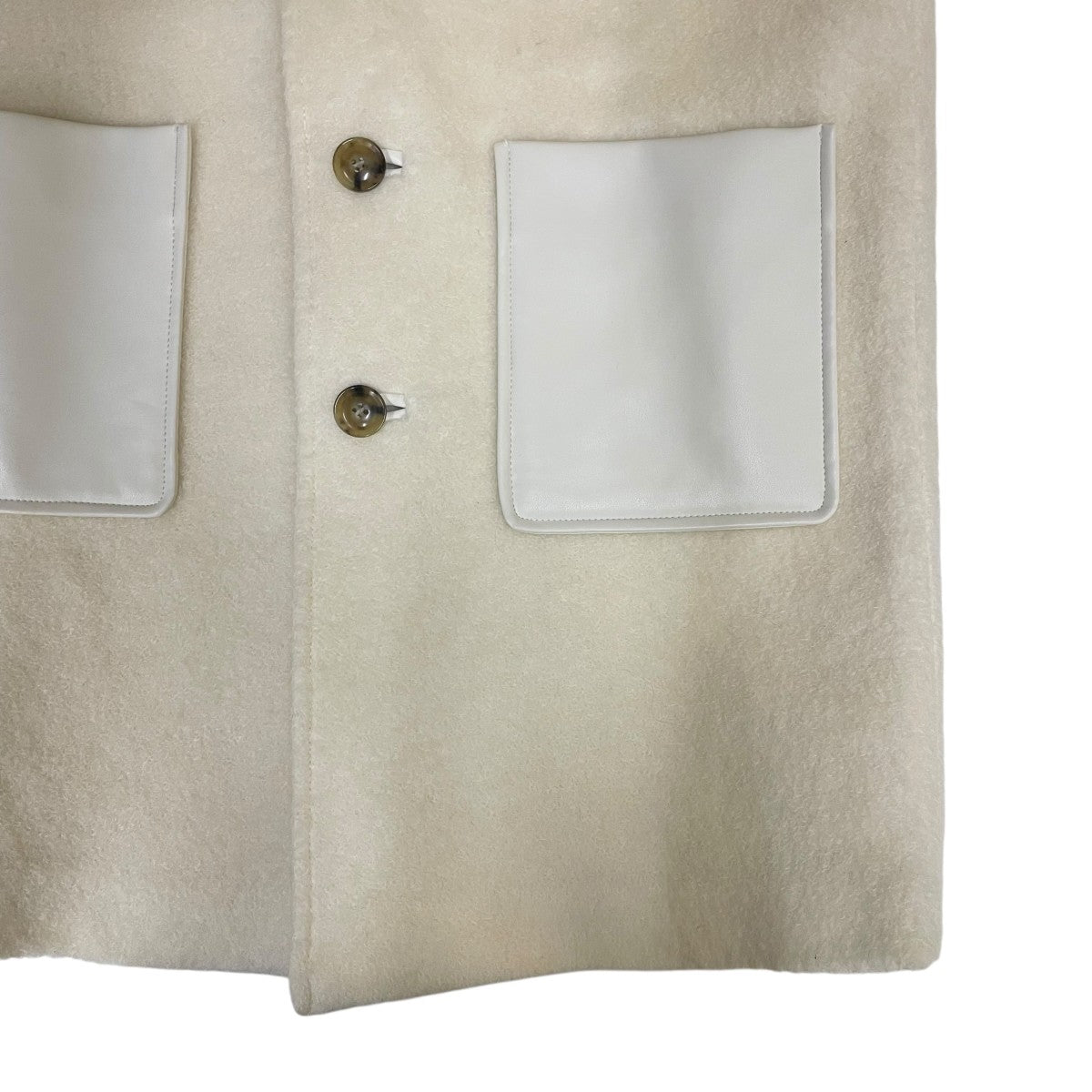 MACPHEE(マカフィー) シープパイル クルーネックジレジレ12-07-34