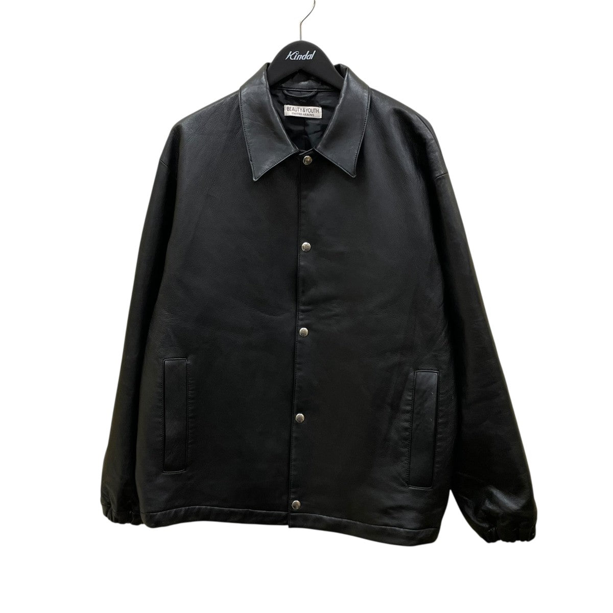 BEAUTY＆YOUTH(ビューティアンドユース) レザー コーチ ジャケット