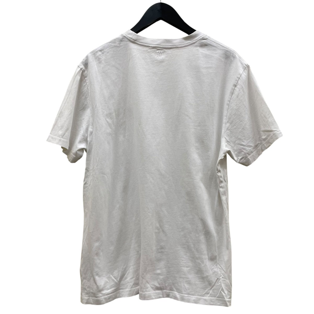 AMI Alexandre Mattiussi ロゴ刺繍 無地 半袖Tシャツ コットンTシャツBFUTS001 724 古着・中古-2枚目のアイテム画像