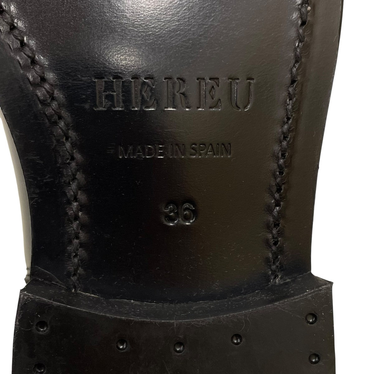 HEREU Mid-Calf Zipped BootジップドブーツANDRWFA24 古着・中古-6枚目のアイテム画像