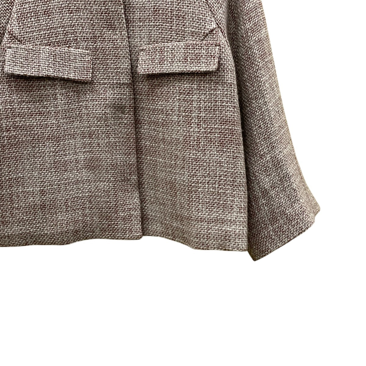 ロービングツイード クルーネックジャケット13-07-34-07354