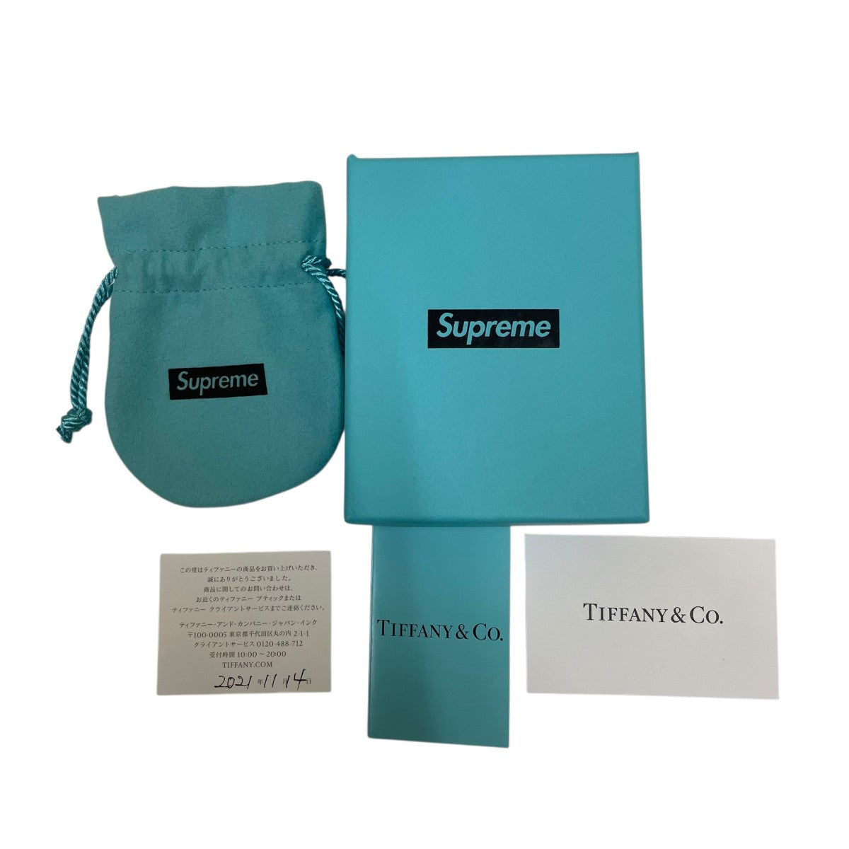 Tiffany ＆ Co．×Supreme スターブレスレット シルバー｜【公式