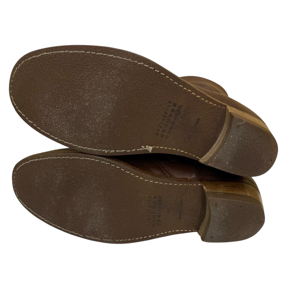 Maison Margiela Tight high ankle boot REPLICAレザーブーツ 古着・中古-4枚目のアイテム画像