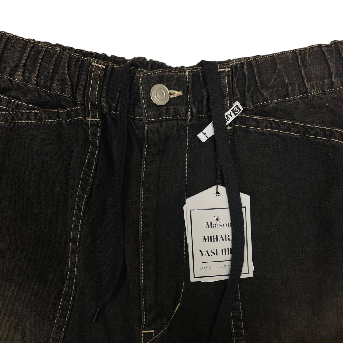 STICKER DENIM PANTSステッカーイージーデニムパンツJ14PT124 1