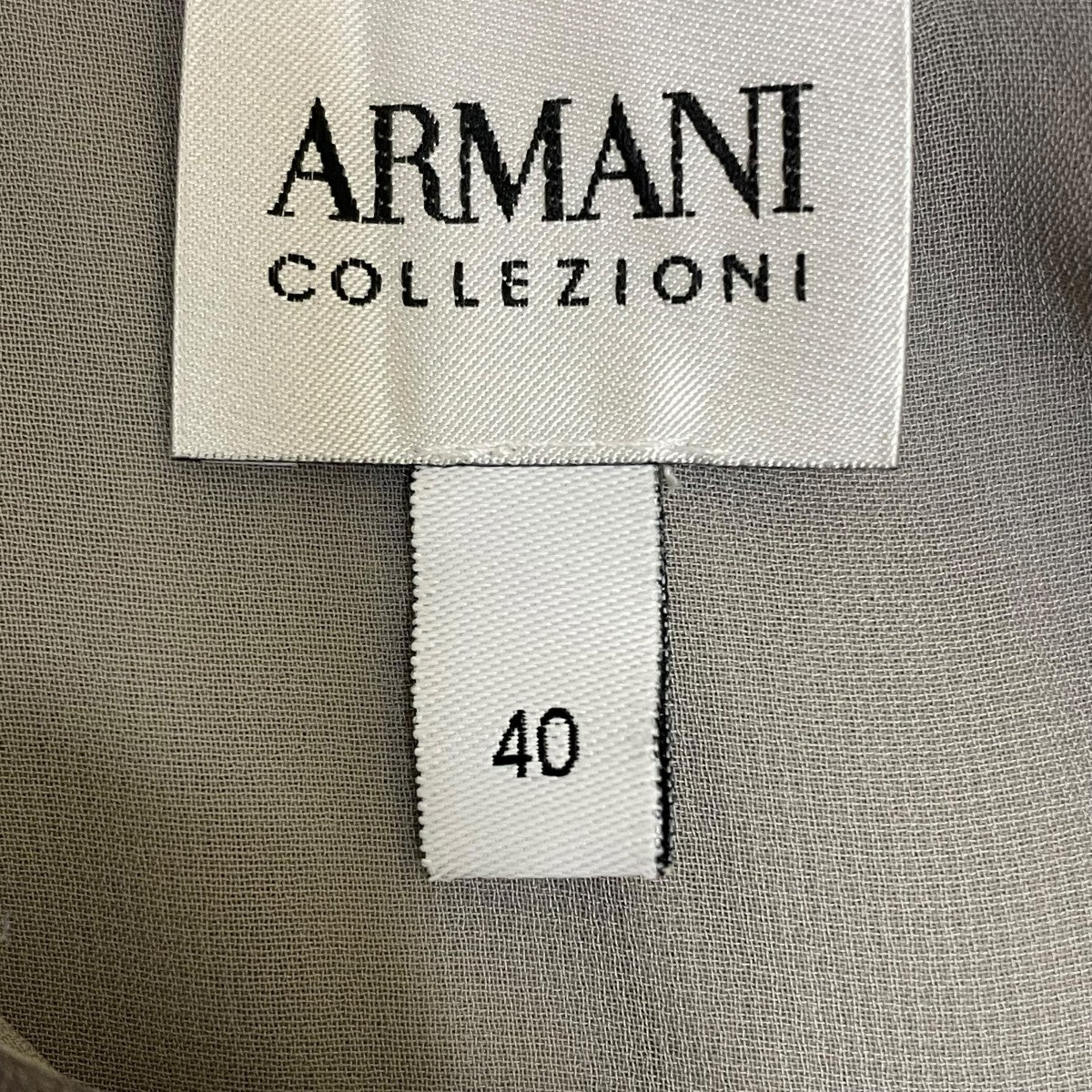 ARMANI COLLEZIONI ノースリーブワンピースSMA24T 古着・中古-5枚目のアイテム画像