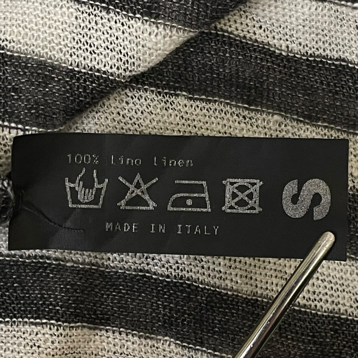 ALBUM DI FAMIGLIA STRIPED JUMPER薄手ロングスリーブカットソー40 67 古着・中古-5枚目のアイテム画像