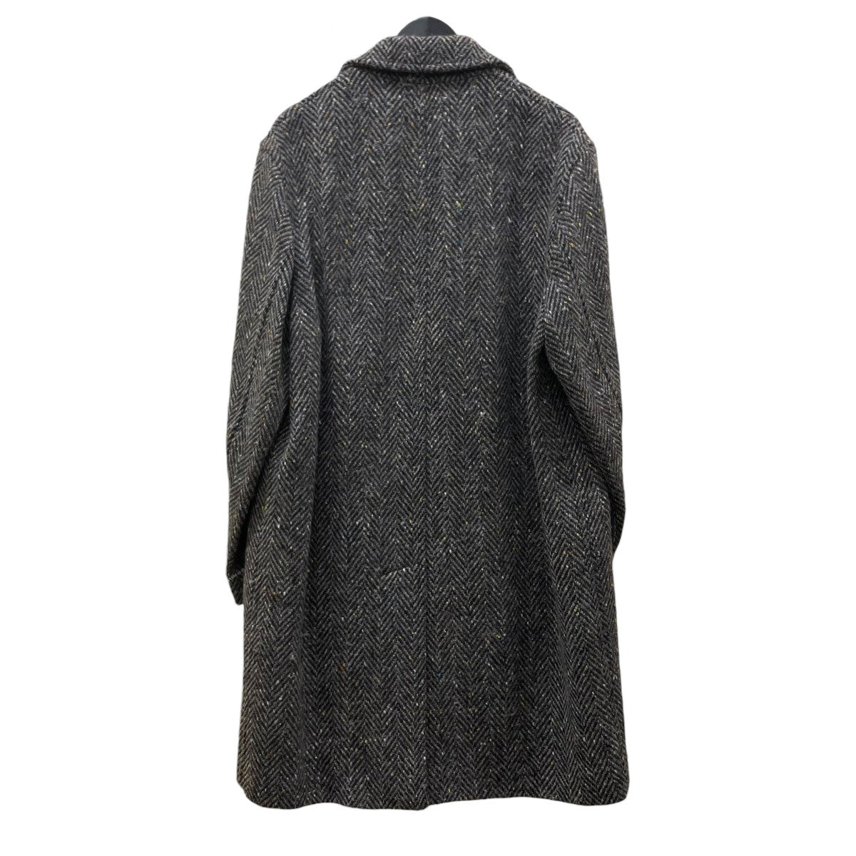 MARNI(マルニ) 22AWウールヘリンボーンカラーネップチェスターコート