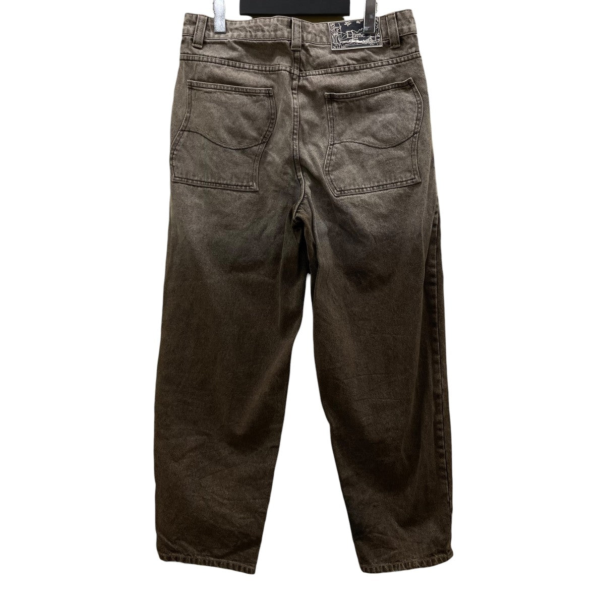 ダイム　408枚 Dime(ダイム) CLASSIC BAGGY DENIMバギーデニムパンツ ブラウン サイズ