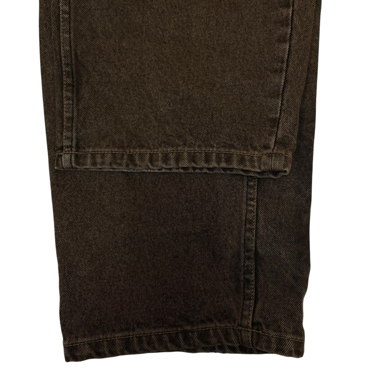 Dime(ダイム) CLASSIC BAGGY DENIMバギーデニムパンツ ブラウン サイズ
