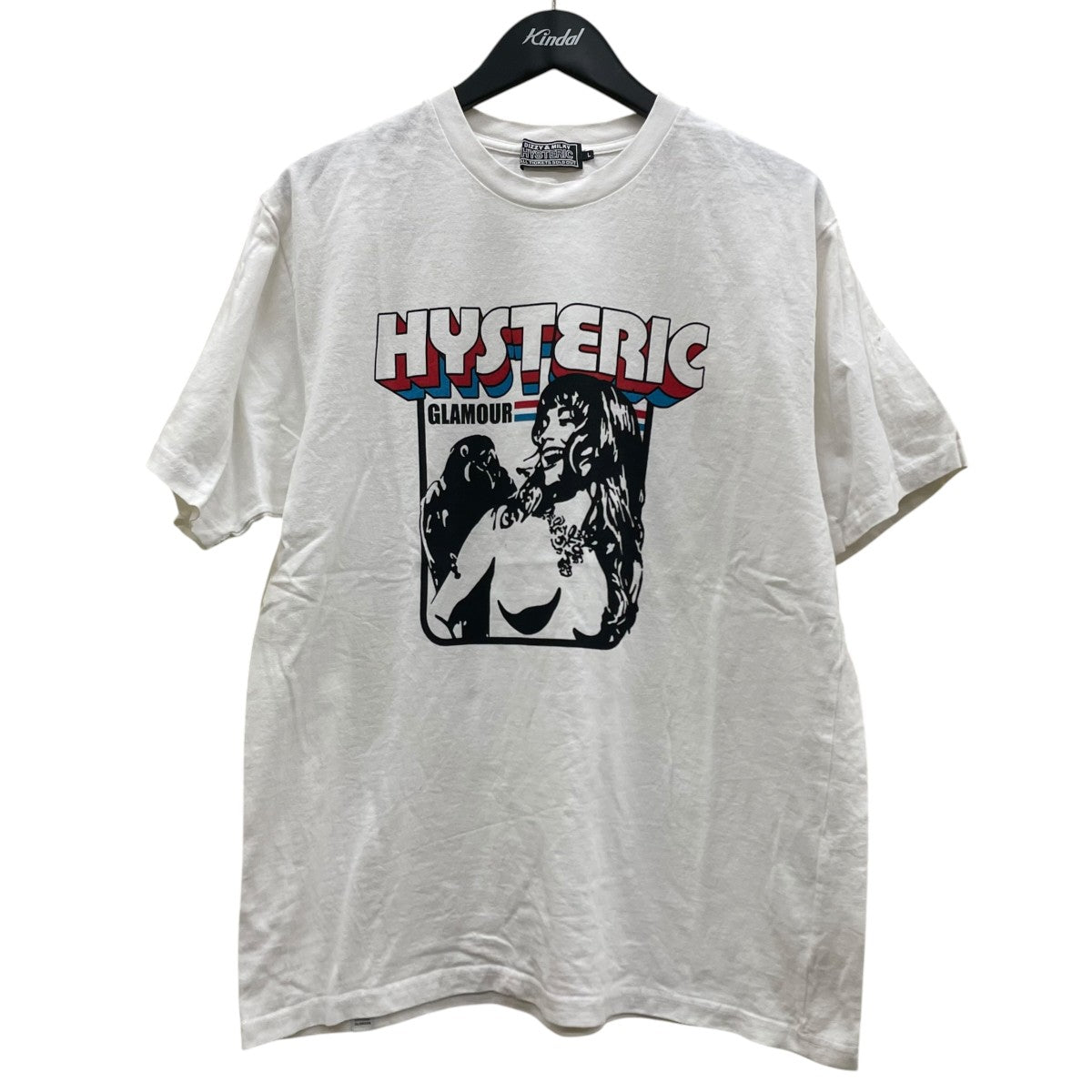 Hysteric Glamour 25SSHYSTERIC PETWORLD Tシャツプリント 半袖Tシャツ コットンTシャツ02251CT10 古着・中古-1枚目のアイテム画像