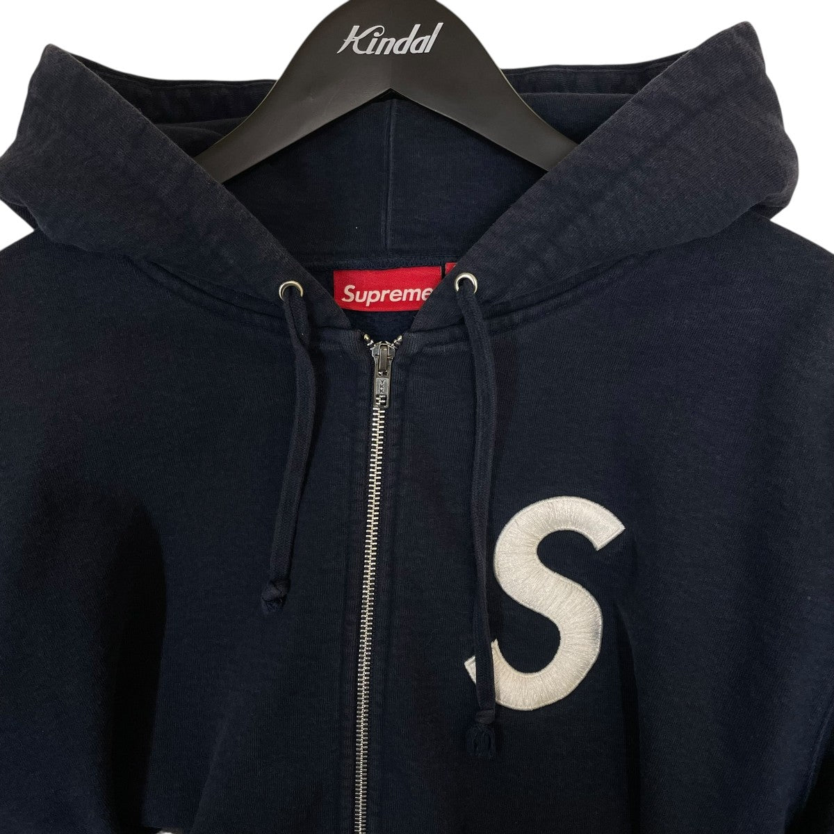 Supreme(シュプリーム) S Logo Zip Up Hoodieジップパーカー ネイビー 