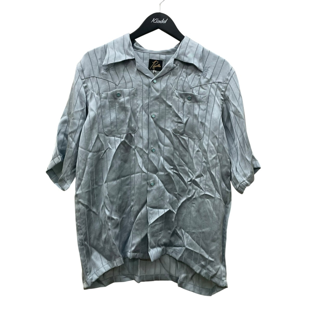 Needles S S Cowboy One-Up Shirt半袖シャツOT202 古着・中古-1枚目のアイテム画像
