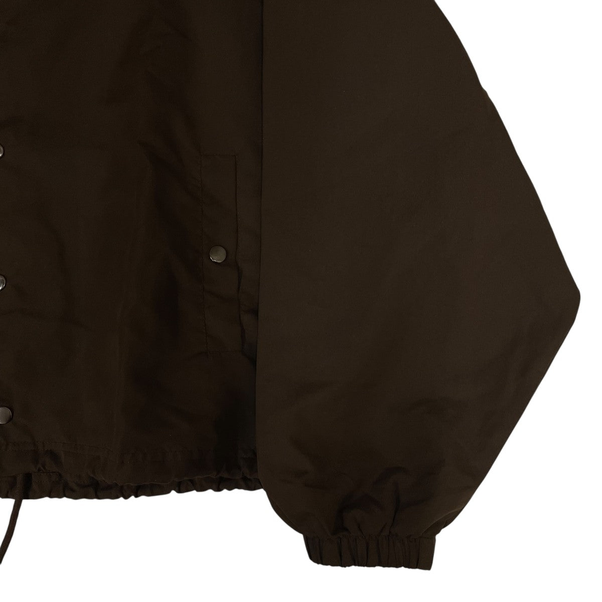 INTODUSK(イントゥダスク) OVERSIZED COACHコーチジャケット ブラウン