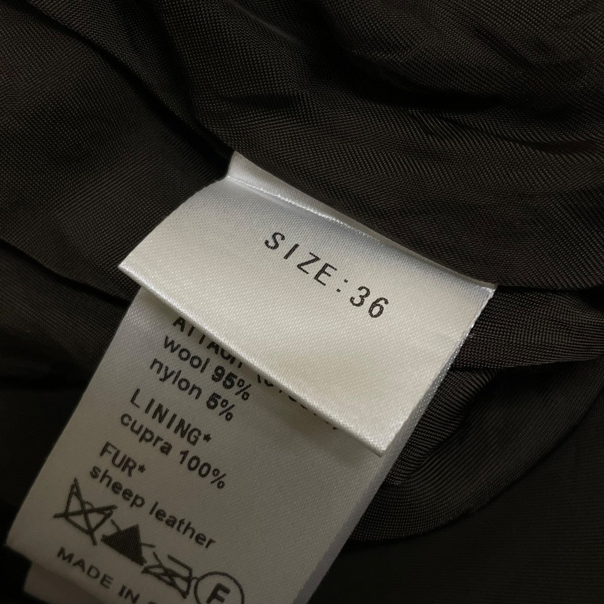 MULLER フーデッドダウンコートMLF13718 古着・中古-5枚目のアイテム画像